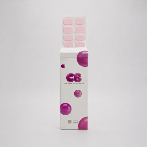 Princess Pink | Semi Cured Gel Nail Wraps