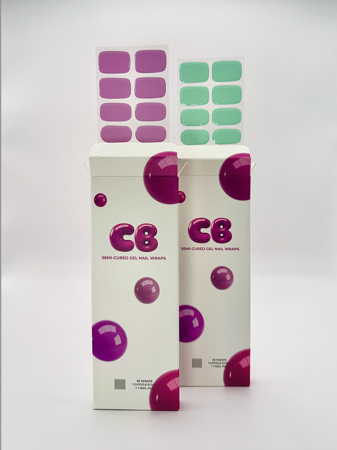 Semi Cured Gel Nail Wraps